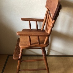 子供用　食卓椅子の画像