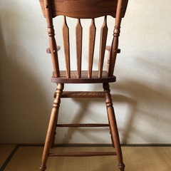 子供用　食卓椅子の画像