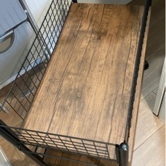 新品！キャスター付収納ラック(1つ)(山善)の画像