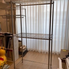 家具 収納家具 スチールラックの画像