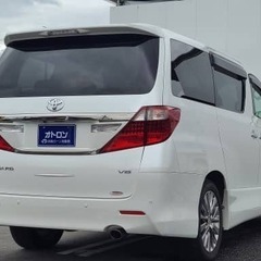 自己破産、任意整理のご経験がある方でも✋　トヨタ　アルファードの画像
