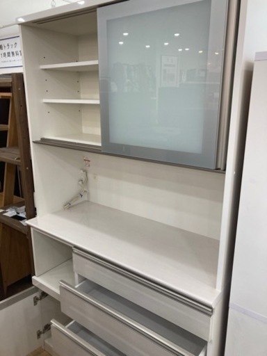 【トレファク高槻店】取りに来られる方限定！ガラス扉付レンジボードのご紹介です！