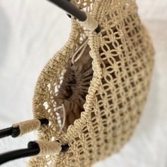 👜美品⭐︎カゴバック⭐︎今からの季節◎の画像