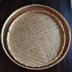 返信出来ていない方すみません！決まりました　ざる　ザル　かご　２つ　生活雑貨 食器の画像