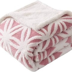 【未使用品】ブランケット ピンク 毛布 もこもこ