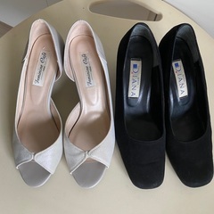 ダイアナパンプスとオープントゥパンプス　23.5〜24cm