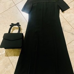鞄おまけ付き　夏用喪服　7号