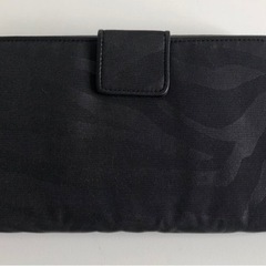 【未使用品】VALENZA PO ゼブラ柄 大容量 長財布 ブラック レディース ファッション小物 二つ折り財布の画像