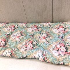 ■11770■敷き布団 シングル 100×200 グリーン ポリエステル 寝具 ふとんの画像