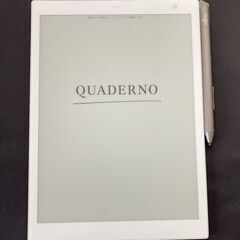 富士通 電子ペーパー クアデルノ第1世代 A5サイズ 替え芯10本付き