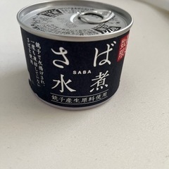 さば水煮缶１つ
