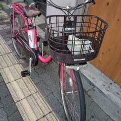  Panasonic] ViVi(ビビ)DX 26吋電動アシスト自転車 8.9Ahバッテリー+充電器+キー3本付き(レッドジンジャー)の画像