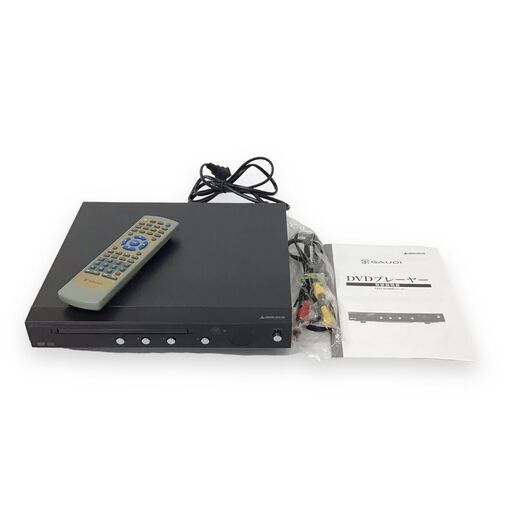 24Y355 ジ2 GREEN HOUSE グリーンハウス GAUDI DVDプレーヤー GHV-DV400K 2011年製 中古品