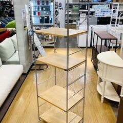 【軽トラック貸し出し無料！】無印良品 ステンレスユニットシェルフです！