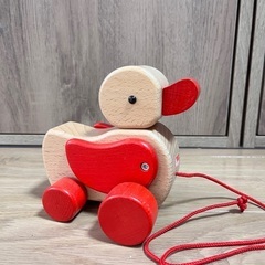 （取引中）プルトイ　あひる　木製の画像