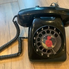 アンティーク　黒電話