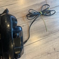 アンティーク　黒電話の画像