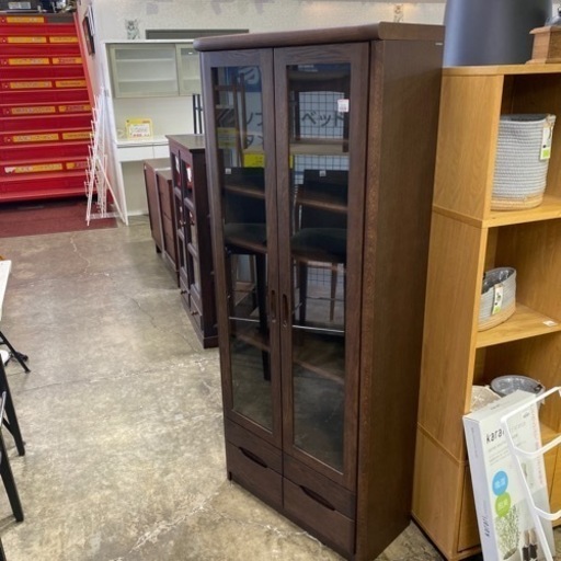 《これぞカリモク！》家具 収納家具 キャビネット　本棚