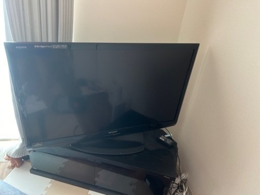 40インチテレビとテレビ台