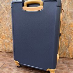 美品 MOZ/モズ キャリーケース オレンジネイビー MZ-0798-60 4.2kg 約69L(拡張時約76L) TSAロック スーツケース 5～6泊 旅行 遠征の画像