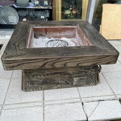 【セール価格！】 電気 火鉢  日立 古道具 レトロ の画像