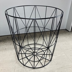 K2406-288 ワイヤーバスケット・サイドテーブル 傷、汚れ有の画像