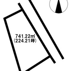 【商談中】広々敷地741.22平米❣️120万👉なんと88万に値下げしました。 − 鹿児島県