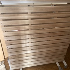折りたたみすのこシングルベッド 