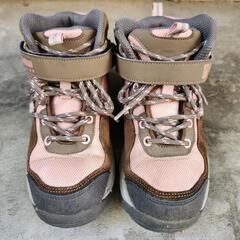 子供用 登山靴 21cm ピンク   の画像