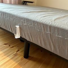 ニトリ　シングルベッド2つ　　取りに来ていただける方の画像