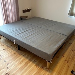 ニトリ　シングルベッド2つ　　取りに来ていただける方の画像