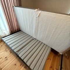 ニトリ　シングルベッド2つ　　取りに来ていただける方の画像