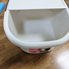 茅野市　足湯バケツ　フットバスバケツ　リッチェル