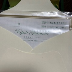 アンティークRolexエクスプローラ5500リダン文字 の画像