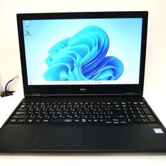お渡し済み】NEC Windows11 15.6型ノートPC 第8世代Corei5 + SSD&HDD +
