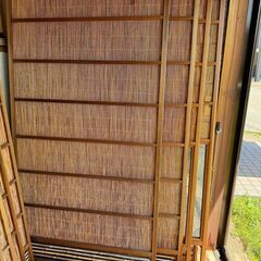 簾戸10枚まとめて！建具　「夏障子」「葦戸」「葭障子」「御簾戸」の画像