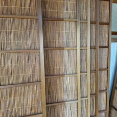 簾戸10枚まとめて！建具　「夏障子」「葦戸」「葭障子」「御簾戸」の画像