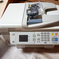 ＥＰＳＯＮ プリンターPX-M740Fコードなし新品インク４個付きの画像