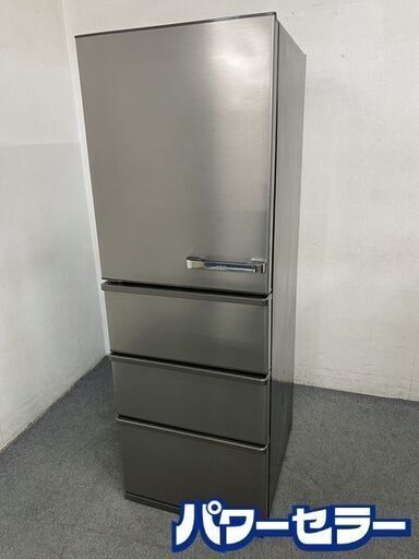 高年式!2022年製! AQUA/アクア 冷蔵庫 430L 幅60cm 左開き 4ドア チタニウムシルバー AQR-V43NL 中古家電 店頭引取歓迎 R8422