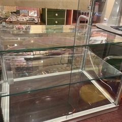 北海道  帯広  ガラスケース  3段  コレクションケース  モノココ  モノココ帯広店
