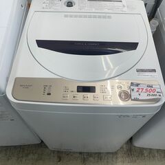 リサイクルショップどりーむ荒田店 No12262 洗濯機　シャープ　６ｋｇ　２０２１年製　高年式♪　ちょっと大き目で便利♪