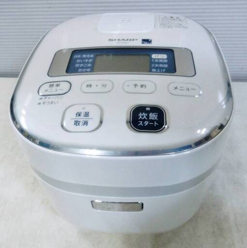 SHARP　ジャー炊飯器　3合炊き　KS-G5E1-KB　0.54L　50-60Hz　マイコン炊飯ジャー　シャープ