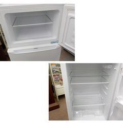 西岡店 冷蔵庫 130L 2023年製 ハイアール JR-N130C ホワイト 2ドア Haier 白 単身・1人暮らしの画像