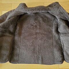 ユニクロ　レディース　フリース（裏全体　袖の中もボア）　Sサイズの画像