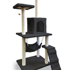  新品未使用未開封品　猫タワー 150cm スリム 大型猫 据え...