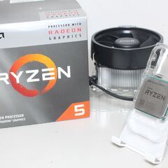 AMD Ryzen 5 3400G PCパーツ Amazon | AMD Ryzen 5 3400G with Wraith Spire cooler 3.7GHz 4