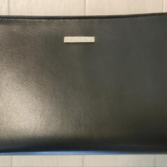 【新品未使用】スキミング防止革バッグ