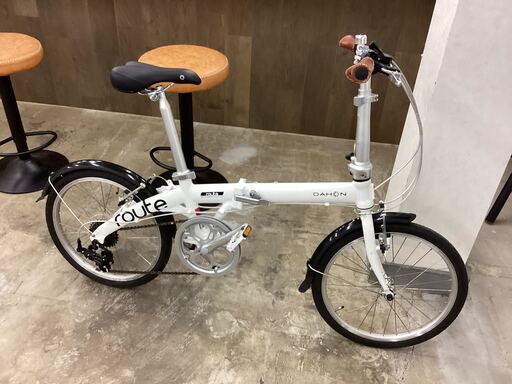 DAHON ROUTE 折りたたみ自転車 ミニベロ　【名古屋周辺引取】 DAHON ROUTE 折りたたみ自転車 ミニベロ 【名古屋周辺引取