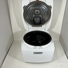 IH ジャー炊飯器 5合 三菱 NJ-VE107-W 2017年製 備長炭 炭炊釜 中古動作品 クリーニング済み の画像