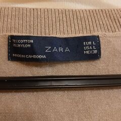 ZARAカットソーの画像
